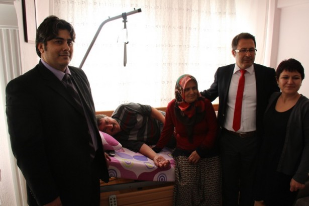 ALS Hastası Mahmut Korkmaz'a Konforlu Yatak