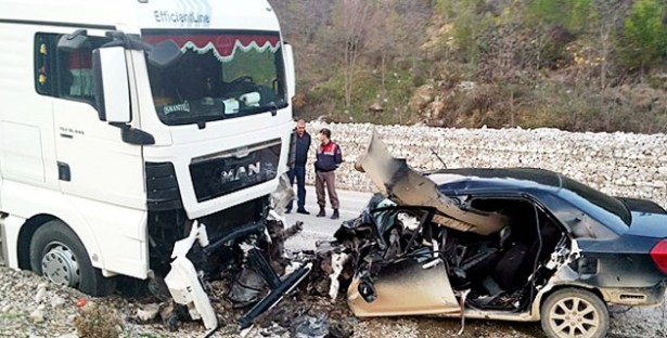 Bucakta Trafik Kazası