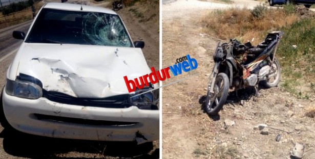 Burdur'da Trafik Kazası