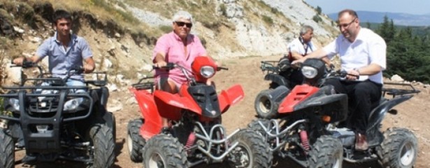 Fransızların Başköyde safari keyfi