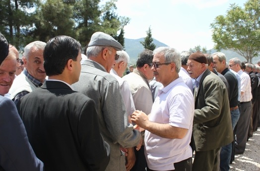 Halil Taş Taziyeleri Kabul Ediyor