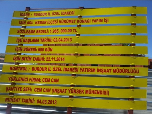 Kemer İlçesine Modern Hükümet Konağı İnşaatı_2