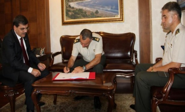 Tuğgeneral Güray Alpar'dan Nezaket Ziyareti