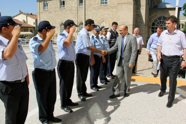 Vali Kürklü Belediye Ziyareti