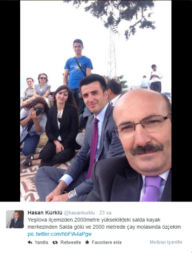 Vali Kürklü Selfie