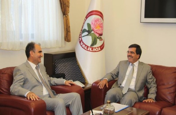 Yeni Isparta Valisi'ne Hoşgeldin Ziyareti