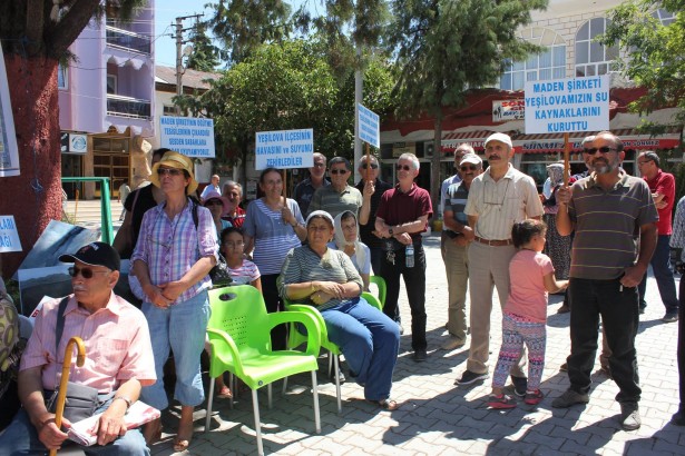 Yeşilova'da Krom Madenine Hayır Eylemi (4)