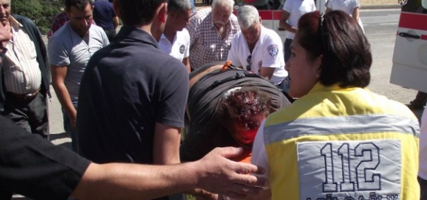 bucakta kaza yaralı