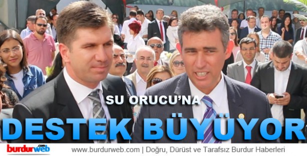 su orucuna destek buyuyor