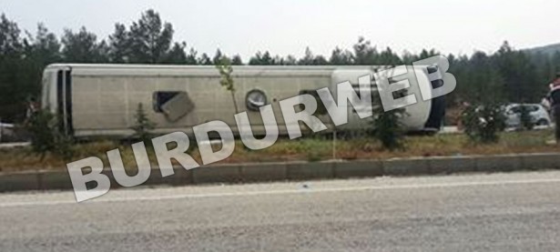 Çavdır'da Otobüs Kazası (2)