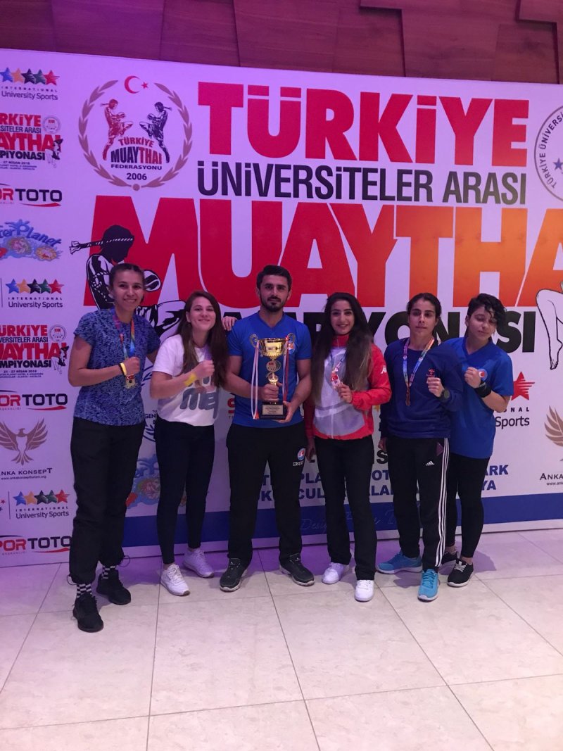 MAKÜ Muaythai Takımı Türkiye Şampiyonu