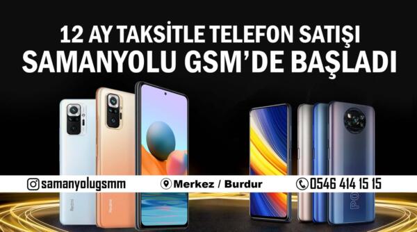 12 Ay taksitle telefon fırsatı