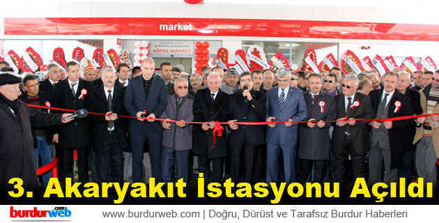 3. Akaryakıt İstasyonu Açıldı