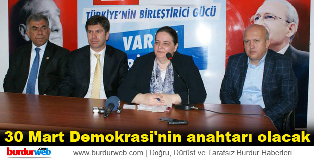 ”30 Mart Demokrasi’nin anahtarı olacak”