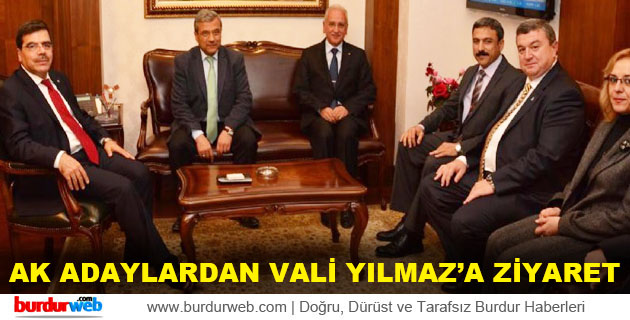 Ak Adaylardan Vali Yılmaz’a Ziyaret