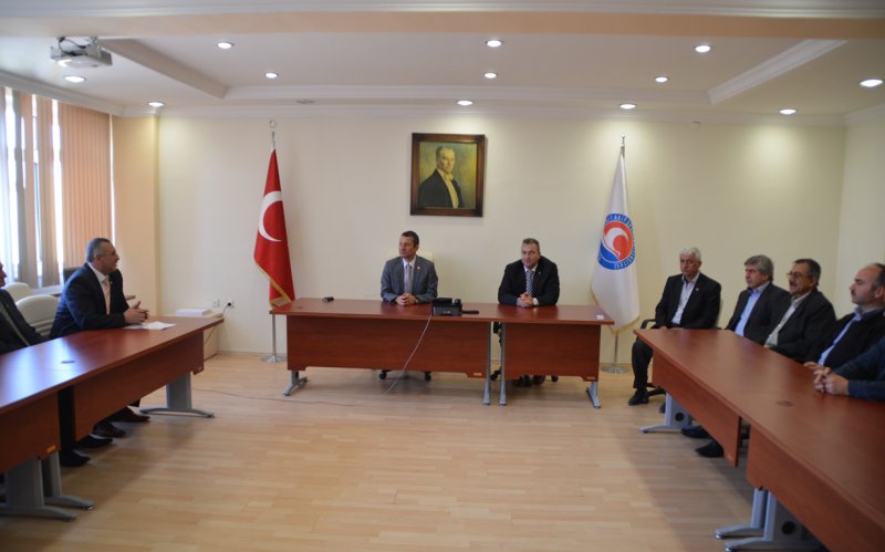 Ağlasun Belediye Başkanı Aydın KAPLAN’dan Rektör SAATCI’ya Ziyaret