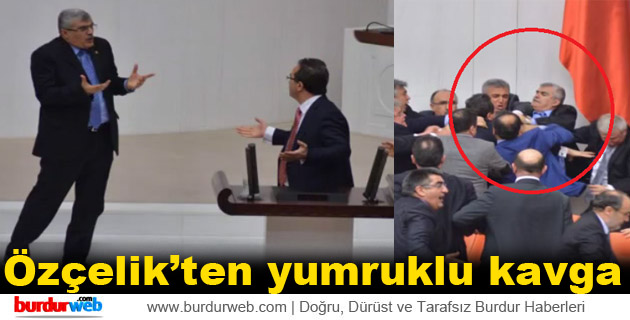 Bayram Özçelik’ten yumruklu kavga