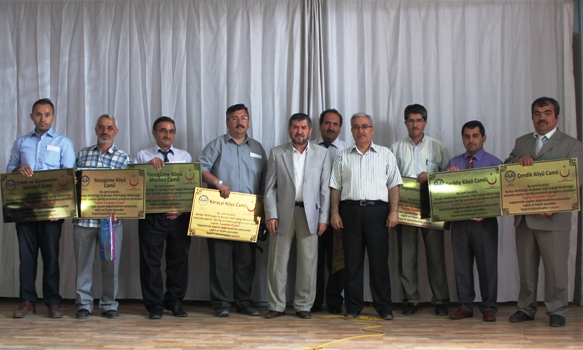 Burdur’da Camilere Sağlıklı Tuvaletler Belgesi Verildi