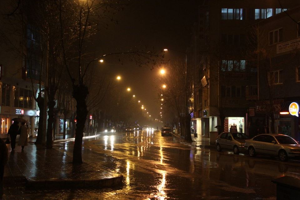 Burdur’da Şiddetli Yağmur