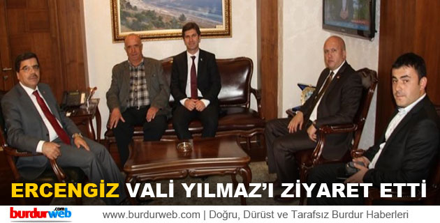 Ali Orkun Ercengiz Vali Yılmaz’ı Ziyaret Etti