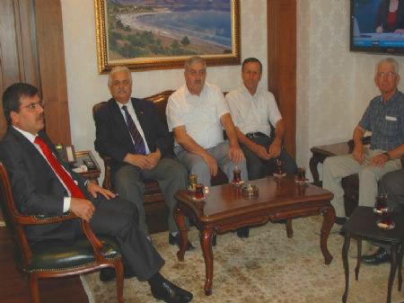 Esnaf Odası’ndan Valiye hayırlı olsun ziyareti