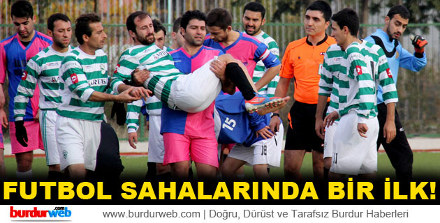 Futbol Sahalarında Bir İlk! Sedye Yok Murat Yağız Var