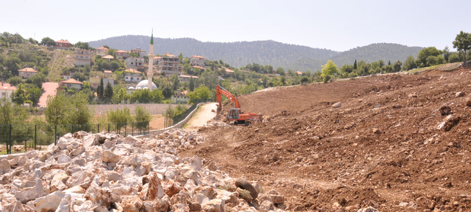 Hacı Sarılar Mezarlığı Genişletiliyor
