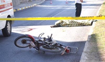 Isparta-Yalvaç’ta motorsiklet kazası:1 ölü