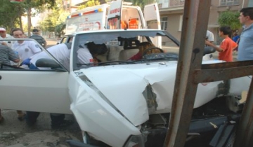 Isparta’da Trafik Kazası: 3 Yaralı