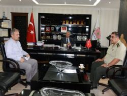 Jandarma Alay Komutanından nezaket ziyareti