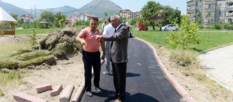 Parklar şehre nefes verecek