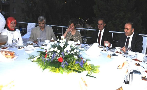 Süleyman Tapsız’a Veda Yemeği
