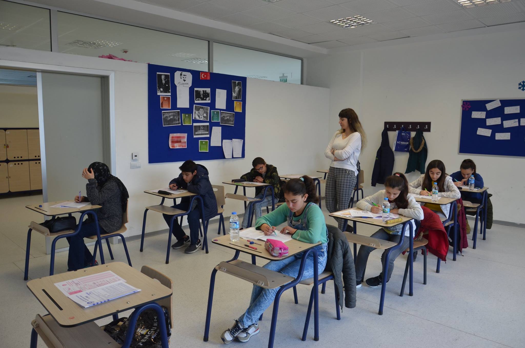 TED Isparta Koleji ‘nde tam eğitim bursluluk sınavı yapıldı
