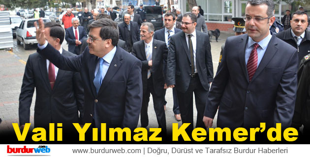 Vali Yılmaz Kemer’de
