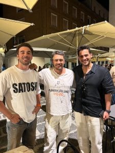 Caner Şahin ve Yusuf Çim İtalya’da James Franco ile Buluştu!