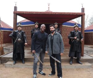 Hollywood yıldızı Terry Crews “Mehmed: Fetihler Sultanı” ekibiyle buluştu