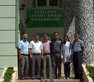 Yeşilova İlçesinde Laboratuar açılışı yapıldı