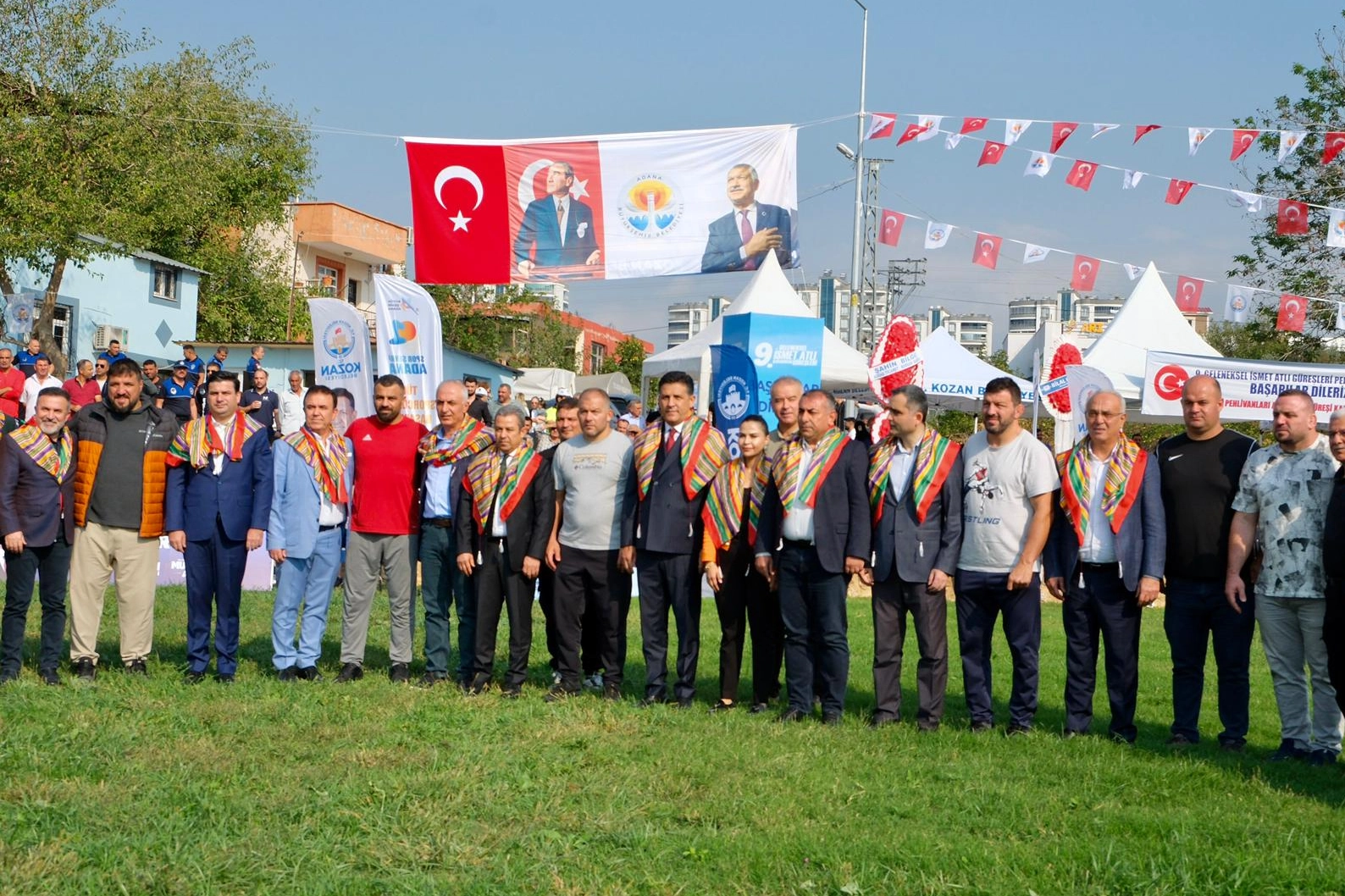 Adana'da 9. Geleneksel İsmet Atlı Karakucak Güreşleri başladı