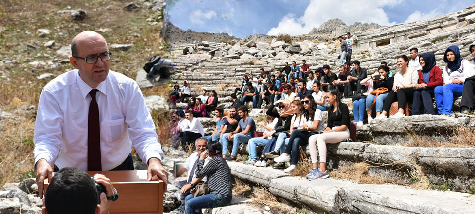 Sagalassos’da 2 Bin yıl sonra ilk ders işlendi