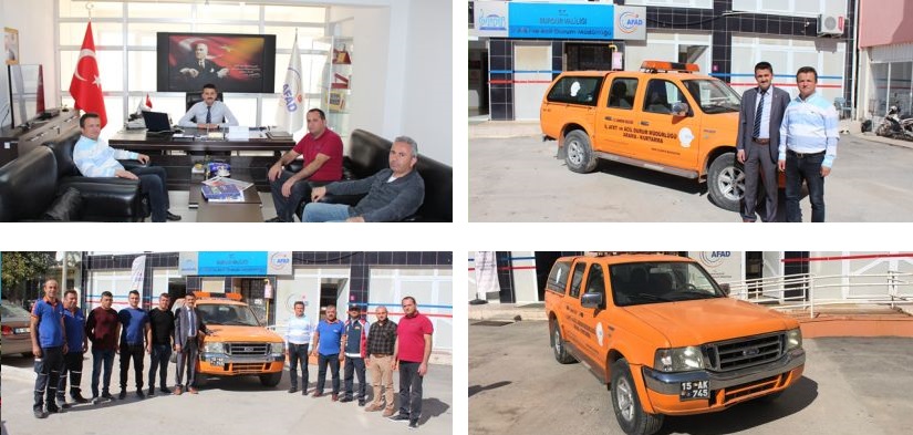 Başkan Selimoğlu, tam donanımlı aracı teslim aldı