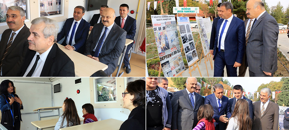AFAD Başkanlığı Deprem Simülasyon tırı Burdur’da