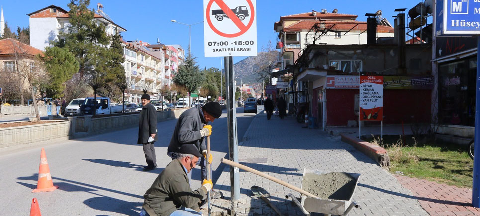 Bucak Belediyesi’nden ağır vasıtalara giriş yasağı