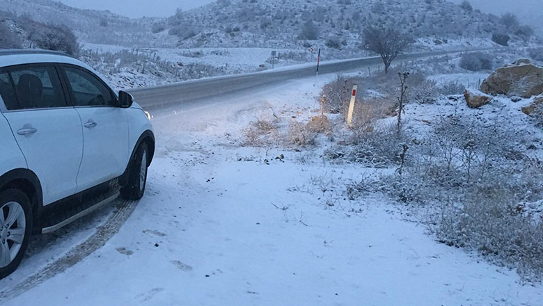Burdur’da bir ilçede kar tatili