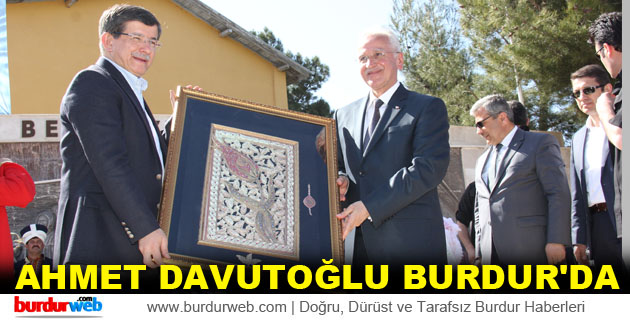 AHMET DAVUTOĞLU BURDUR’DA