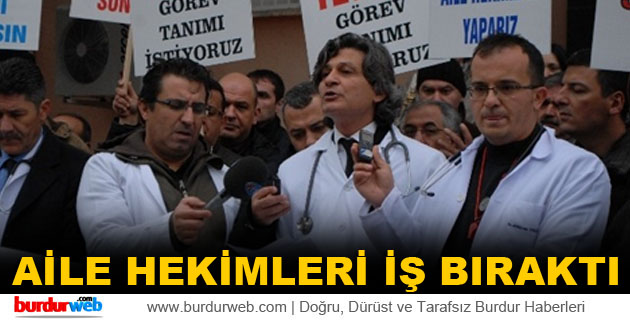 Aile Hekimleri iş bıraktı