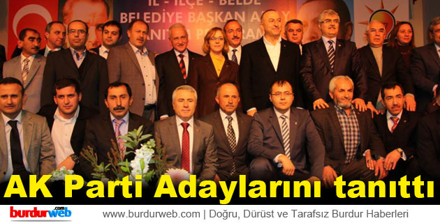 AK Parti Adaylarını tanıttı
