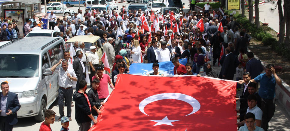 Burdur Ak Parti’den Yeni Türkiye Yürüyüşü