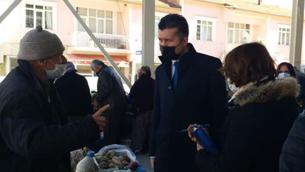 Küçük üretici, Akbulut’a dert yandı