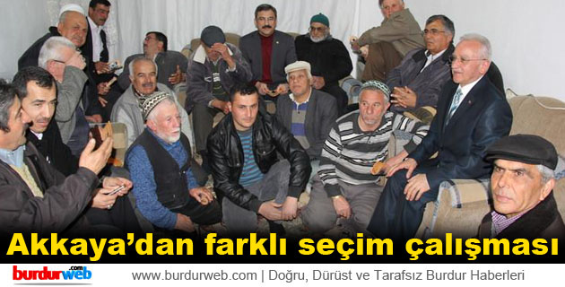 Akkaya’dan farklı seçim çalışması