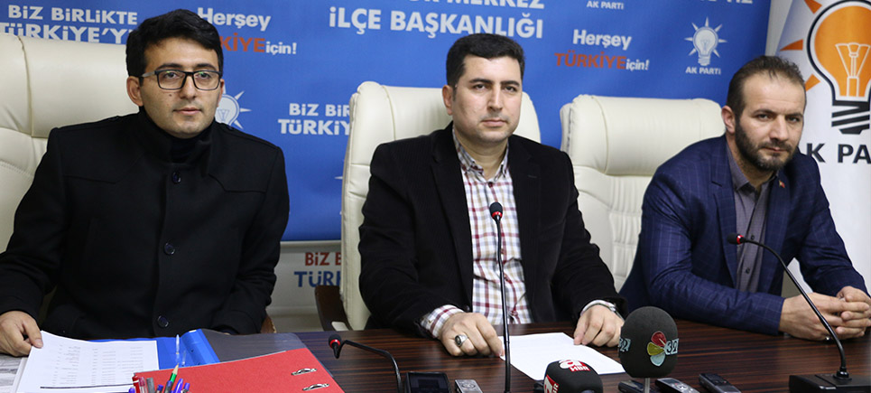 Ak Parti’den Başkan Ercengiz’e yanıt